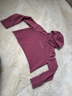 NVGTN Cropped Hoodie Mauve Size Small